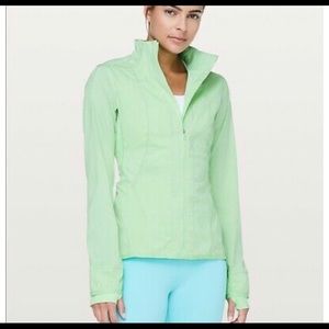 Lululemon Lime Green Speed Jacket